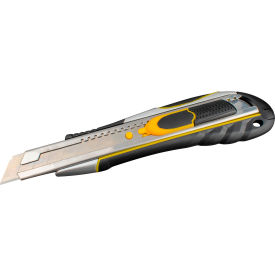 Heavy Duty Snap-Off Safety Utility Knife, Black