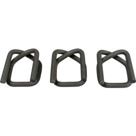 Encore Packaging Heavy Duty Phosphate Wire Buckles, 5/8" Strap Width, Pack of 1000