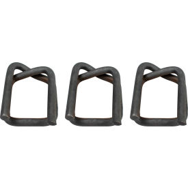 Heavy Duty Phosphate Wire Buckles, 1" Strap Width, Pack of 500