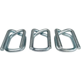 Heavy Duty Galvanized Wire Buckles, 1-1/4" Strap Width, Pack of 250