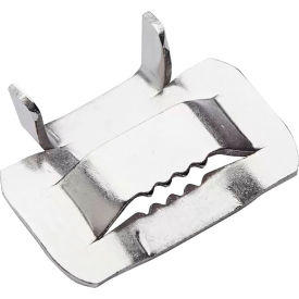 Stainless Steel Buckles, 3/4" Strap Width, Pack of 100