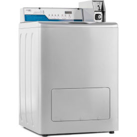Top Load Washer, Coin Operated, 2.9 Cu.Ft. Capacity, 120V, White