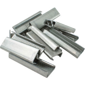 Heavy Duty Double Poly Seal Clip, 3/4" Strap Width, Pack of 500