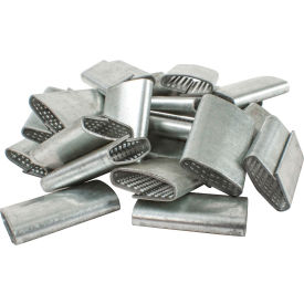 Push On Serrated Poly Seals, 5/8" Strap Width, Pack of 1000