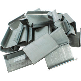Regular Duty Snap On Steel Seals, 5/8" Strap Width, Pack of 2500