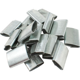 Packaging Push On Serrated Poly Seals, 3/4" Strap Width, Pack of 1000