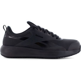 Lite Plus 4 Work Men's Athletic Shoes, Composite Toe, Size 4W, Black
