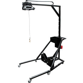 Standard Oscillated or Ribbon Coil Lifter with Tool Mast, 16" Core, Black
