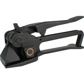 Heavy Duty Compact Pusher Tensioner For 3/8"- 3/4" Strap Width, Black