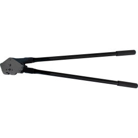 Heavy Duty Side Action Single Notch Sealer For 1" Strap Width, Black