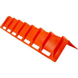 Packaging Edge Protectors, Jumbo For Lashing, 48"L x 8-1/2"W, Orange