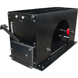 Packaging Oscillated or Ribbon Floor Mount with Cutter, 16" Core, Black