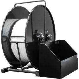 Packaging NZ Version Oscillated Floor Cord Strapping Dispenser, 3" Core, Black
