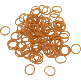 Standard Rubber Bands, Size 8, 7/8" x 1/16", Beige, 6000 Bands/1 lb. Pack