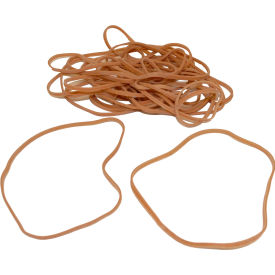 Standard Rubber Bands, Size 117B, 7" x 1/8", Beige, 200 Bands/1 lb. Pack