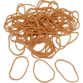 Standard Rubber Bands, Size 14, 2" x 1/16", Beige, 2300 Bands/1 lb. Pack