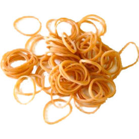 Standard Rubber Bands, Size 10, 1-1/4" x 1/16", Beige, 5000 Bands/1 lb. Pack