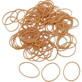 Standard Rubber Bands, Size 12, 1-3/4" x 1/16", Beige, 2300 Bands/1 lb. Pack