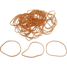 Standard Rubber Bands, Size 18, 3" x 1/16", Beige, 1480 Bands/1 lb. Pack