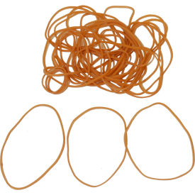 Standard Rubber Bands, Size 19, 3-1/2" x 1/16", Beige, 1220 Bands/1 lb. Pack