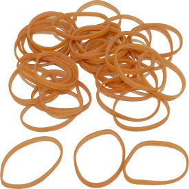 Standard Rubber Bands, Size 30, 2" x 1/8", Beige, 1150 Bands/1 lb. Pack