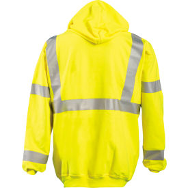 Flame Resistant Pullover Hoodie, 4XL, Yellow