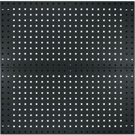 VTC 2 Panel Toolboard Set, 18"W x 36"H, Industrial Black