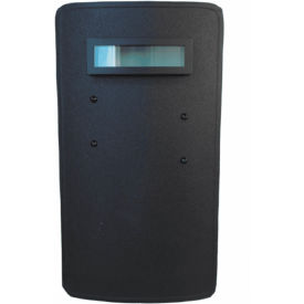 Classic Ballistic Shield, Level III+, 31-1/2"L x 19-1/2"W, Black
