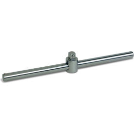 Sliding T-Handle, 1/2" Drive, 12"L, Chrome