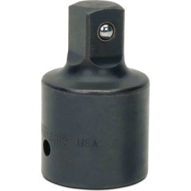 Adapter, 1" Female x 3/4" Male Drive, 3-1/16"L, Black