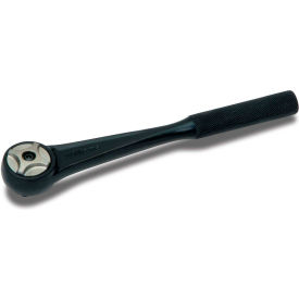 Round Head Ratchet, 3/8" Drive, 7-5/8"L, 0.66 Lb, Chrome