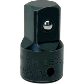 Adapter, 1/2" Female x 3/4" Male Drive, 1-5/16"L, 0.34 Lb, Black