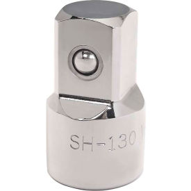 Adapter, 1/2" Female x 3/4" Male Drive, 1-5/16"L, 0.36 Lb, Chrome