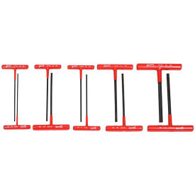 10 Pieces T-Handle SAE Hex Key Set