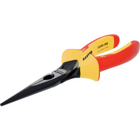 Snipe Nose Plier w/Insulated Handles, 5-1/2"L, Red/Yellow