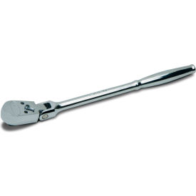 Flex Head Ratchet, 1/2" Drive, 14-1/4"L, Chrome