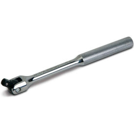 Flex Handle, 1/4" Drive, 5-3/4"L, Chrome