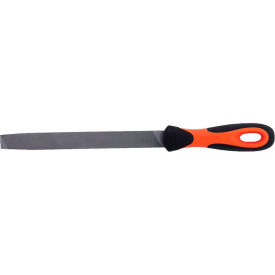 ERGO Mill File with 2 Flat Edges, 10" Bastard Cut