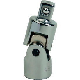 3/8" Drive Universal Joint, Ball and Spring Socket Retention, 1"L, Chrome