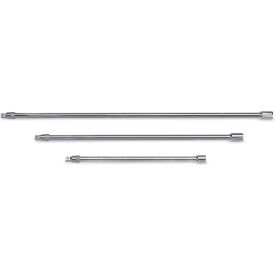1/4" Drive Locking Extension Bar, 24"L, Chrome