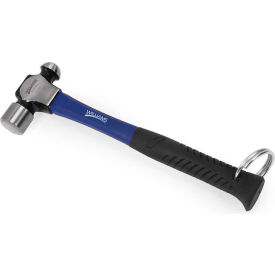Fiberglass Handle Ball Pein Hammer with Safety Ring, 32 oz. Head