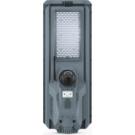 Radar Sensing Solar Area LED Light, 40W, 6500-7500K, 3800 Lumens, Black