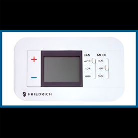 Wired Wall Mounted Programmable 3-Speed Thermostat