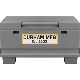 Jobsite Storage Box, 32"W x 19"D x 17-13/16"H, Gray