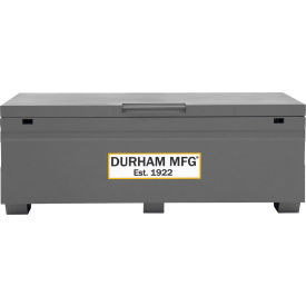 Jobsite Storage Box, 72"W x 24"D x 27-13/16"H, Gray
