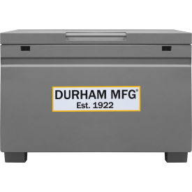 Jobsite Storage Box, 48"W x 30-1/16"D x 33-7/8"H, Gray