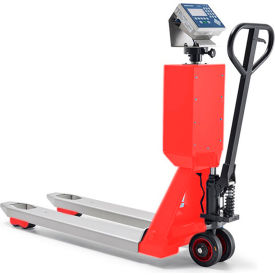 Manual Pallet Jack with Scale Explosion Proof, 5000 lb. Capacity, 27"W x 47"L Forks