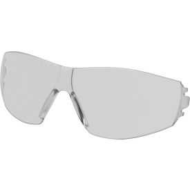 Replacement Lens, Anti-Scratch & Anti-Fog, Gray, Pack of 6.