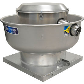 ALX 13-1/2" Roof Exhauster Belt Drive Upblast, 1662 CFM, 1/2 HP, 115V