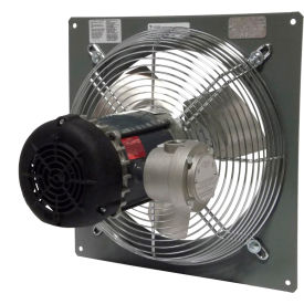 16" Panel Mount Exhaust Fan, 115/230V, 3 Phase, 1/3 HP